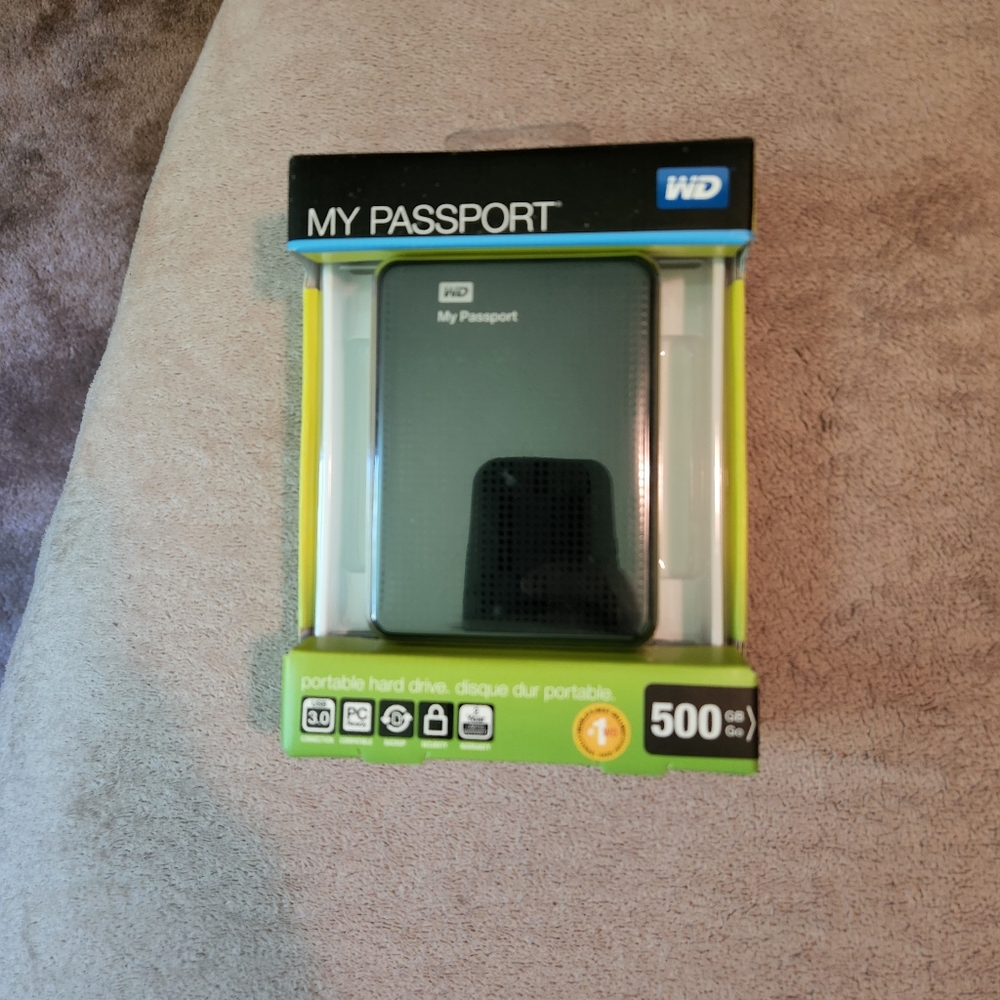My passport 500gb portable hard drive